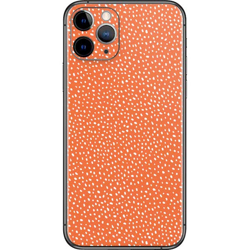 Orange Spots iPhone 11 Pro Skin